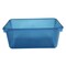 School Smart Translucent Cubby Bin, Small, 12 x 8 x 5 Inches, Candy Teal